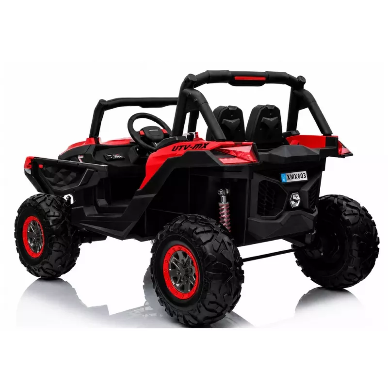 LEAN CARS Jeep XMX Red - Elektriskā braucamā mašīna