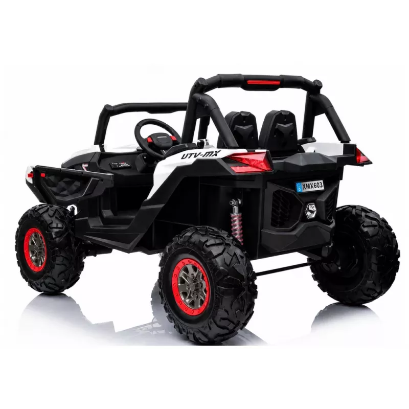 LEAN CARS Jeep XMX White - Electric Ride On Car