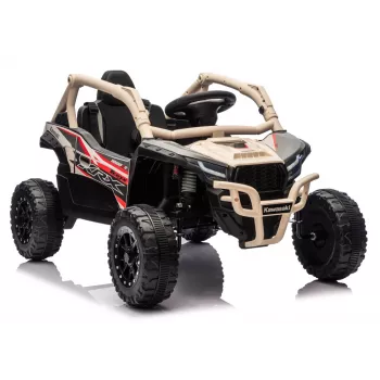 LEAN CARS Kawasaki JS330 24V 5Ah Akumulatora Auto Melns un Bēšs