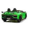 LEAN CARS Lamborghini Aventador SX2028 elektriskā braucamā mašīna bērniem, zaļa