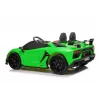 LEAN CARS Lamborghini Aventador SX2028 elektriskā braucamā mašīna bērniem, zaļa