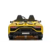LEAN CARS Lamborghini Aventador SX2028 elektriskā braucamā mašīna bērniem, dzeltena