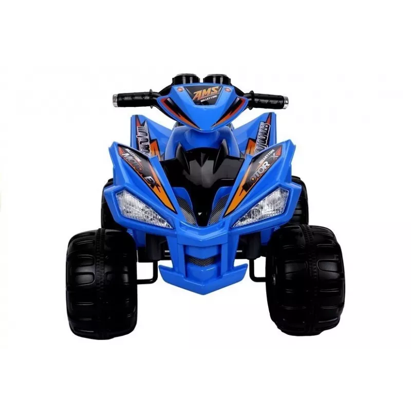 LEAN CARS Medium Quad Blue - Electric Ride On Vehicle