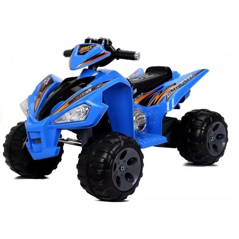 LEAN CARS Medium Quad Blue - Electric Ride On Vehicle