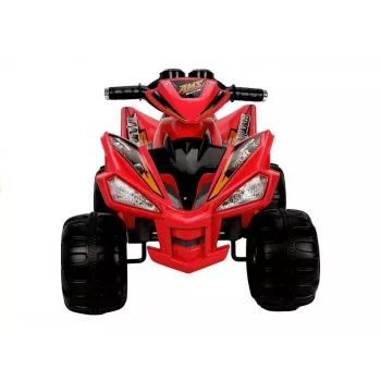 LEAN CARS Medium Quad Red - Elektriskais braucamrīks