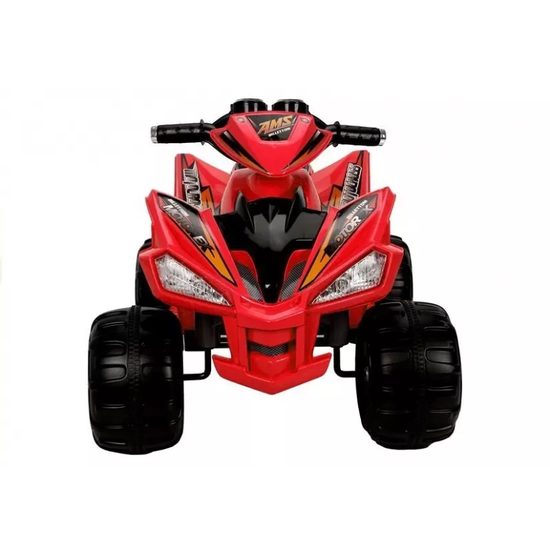 LEAN CARS Medium Quad Red - Elektriskais braucamrīks