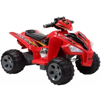 LEAN CARS Medium Quad Red - Elektriskais braucamrīks
