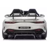 LEAN CARS Mercedes-AMG GT63 24V balts ar akumulatoru darbināms braucamais transportlīdzeklis