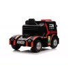 LEAN CARS Mercedes XMX622 Red Ride-On Truck ar LED gaismām