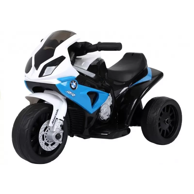 LEAN CARS Motocikls BMW S1000RR Zils 1:9 Mēroga Lietais Modelis