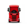 LEAN CARS Scania 500R HL698 12V elektriskais braucamais 4x4 sarkanā krāsā ar tālvadību
