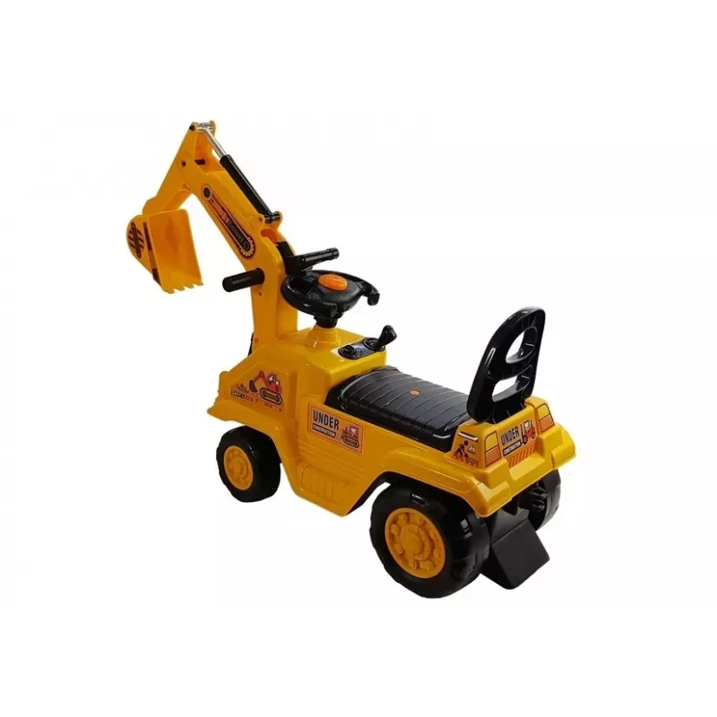 LEAN CARS Toddler Ride-on Excavator Movable Arm Potty 4814