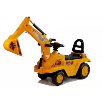 LEAN CARS Toddler Ride-on Excavator Movable Arm Potty 4814