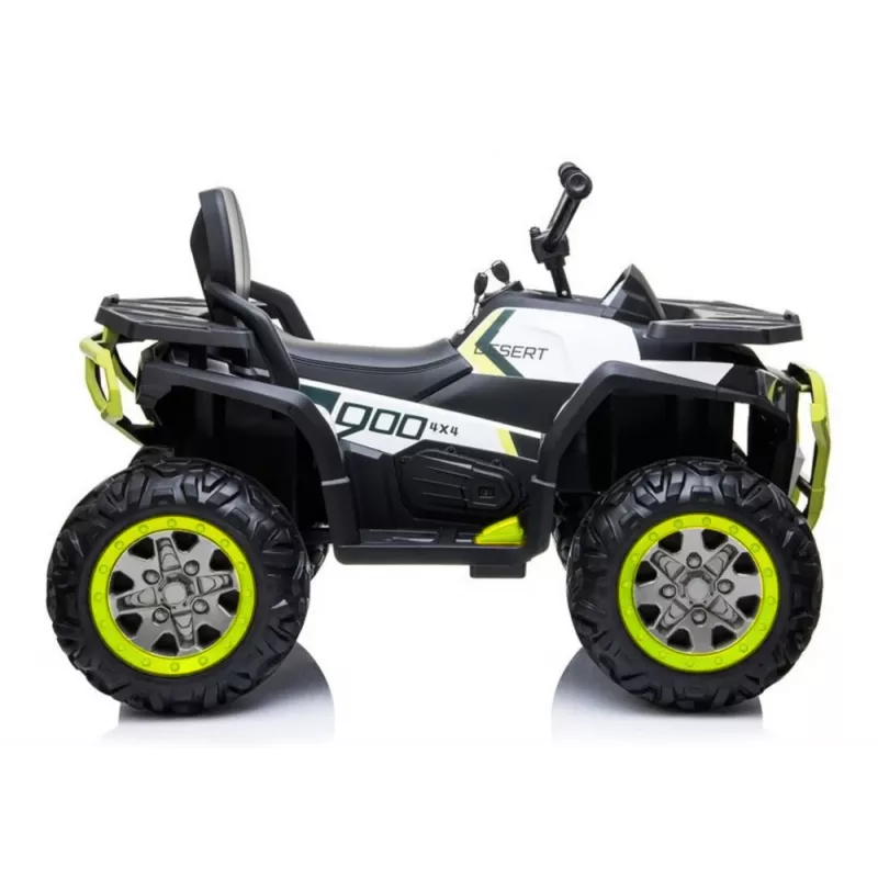 LEAN CARS XMX607 Electric Ride On Quad - White