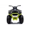 LEAN CARS XMX607 Electric Ride On Quad - White