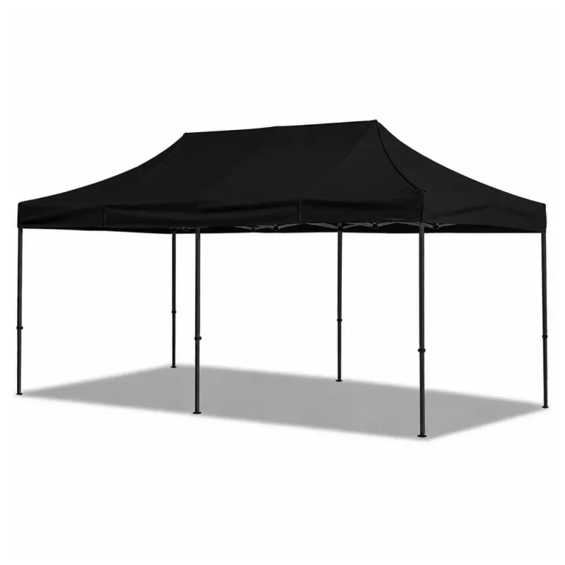LEAN Express Garden Tent Catering Commercial Pavilion Black 3x6 M