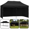 LEAN Express Garden Tent Catering Commercial Pavilion Black 3x6 M