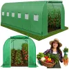 LEAN Dārza folijas tuneļa siltumnīca PRO rāmis 25MM 10x4x2M 40M²