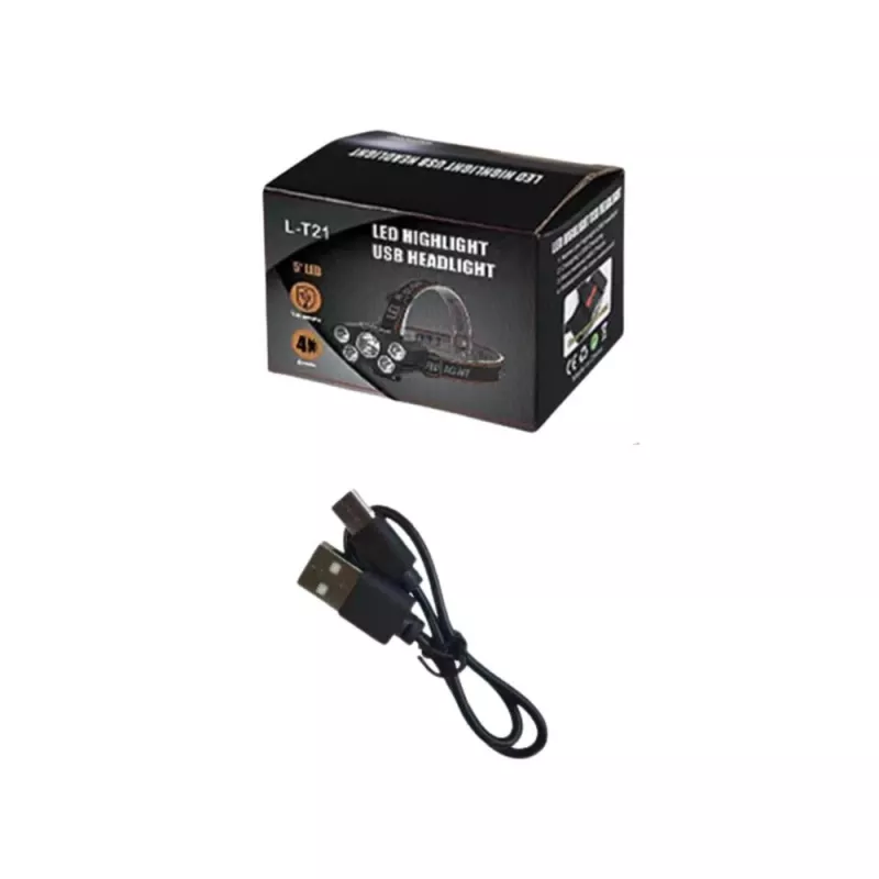 LEAN LED Galvaslampa 5 Diodes Kustību Sensors 4 Apgaismojuma Režīmi 1000 Lumeni 200m Stars