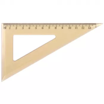 LEAN SCHOOL GRAND skolas lineāls 13,5 cm ģeometrijas komplekts