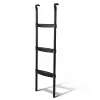 LEAN SPORT BEST 97 cm batuta kāpnes – 2 pakāpju neslīdošs tērauds, universāls, melns
