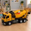 LEAN TOYS 1:12 RC betona maisītāja kravas automašīna - metāla kabīne, gaismas, skaņas, 2.4GHz, 30m darbības rādiuss