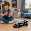 LEAN TOYS 1:14 4WD tālvadības triku automašīna ar 360° rotāciju un LED gaismām