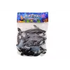 LEAN TOYS 17521 6 jūras dzīvnieku figūriņu komplekts - orka, haizivs, valis, delfīns, bruņurupucis un manta - daudzkrāsains