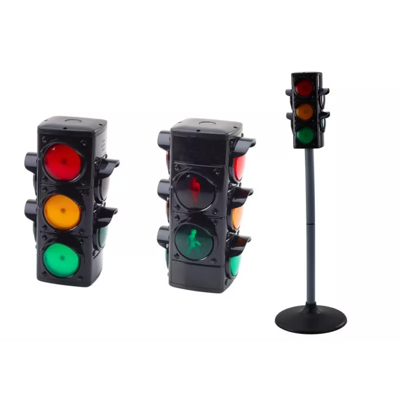LEAN TOYS 20644 Semafora rotaļlieta ar gaismas un skaņas efektiem