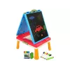 LEAN TOYS 3-in-1 Magnetic-Chalk Board, Blue Table for Games