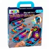 LEAN TOYS 3-in-1 mini arkādes spēle – pārnēsājams galda basketbols, pinbols un boulinga kaste (daudzkrāsains)