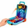 LEAN TOYS 3-in-1 mini arkādes spēle – pārnēsājams galda basketbols, pinbols un boulinga kaste (daudzkrāsains)
