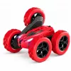 LEAN TOYS 360° žestu vadāma RC triku automašīna sarkana