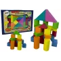 LEAN TOYS 41 gabalu konstrukcijas putu bloki bērniem