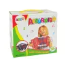 LEAN TOYS Akordeons mazajiem mūziķiem – sarkans, 7 augšējie taustiņi, diatons, vecumam no 3 gadiem