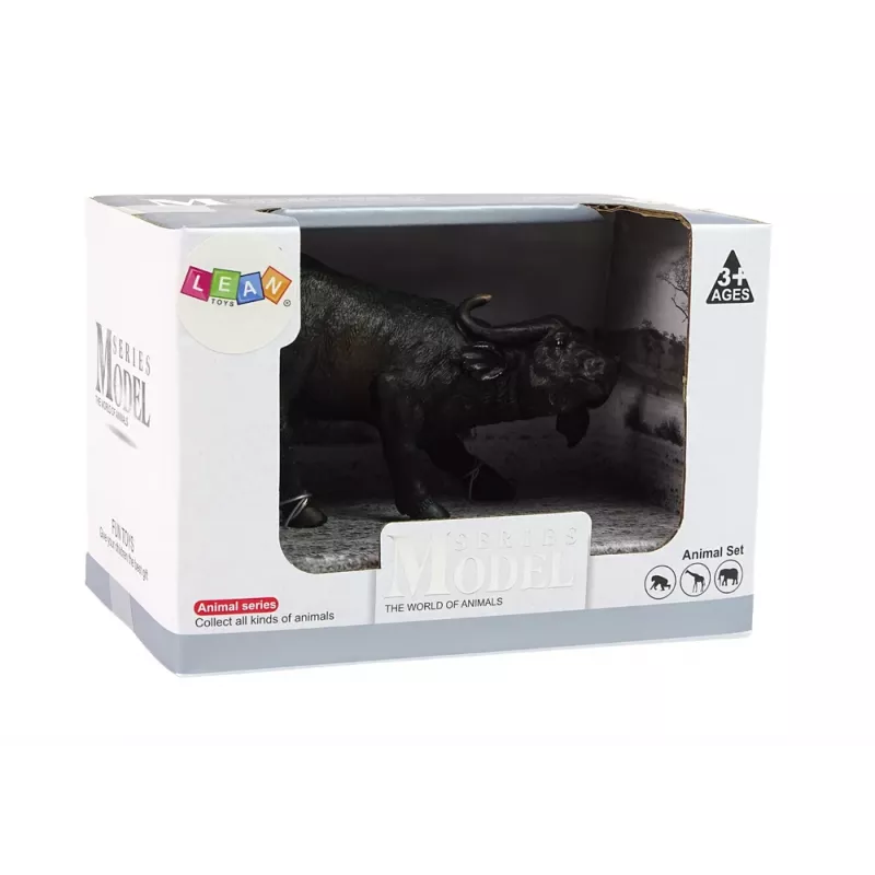 LEAN TOYS African Buffalo Collector's Figurine Animals of the World