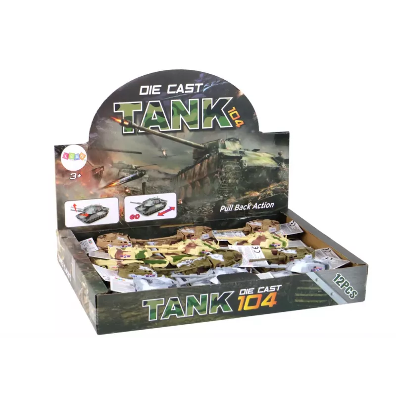 LEAN TOYS Alumīnija tvertne ar berzes piedziņu, dažādas krāsas