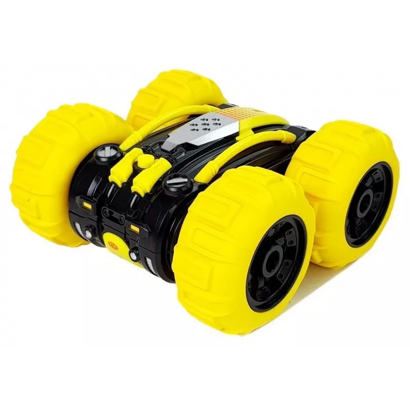 LEAN TOYS Amfībijas transportlīdzeklis 1:24 Ar tālvadību Dzeltens