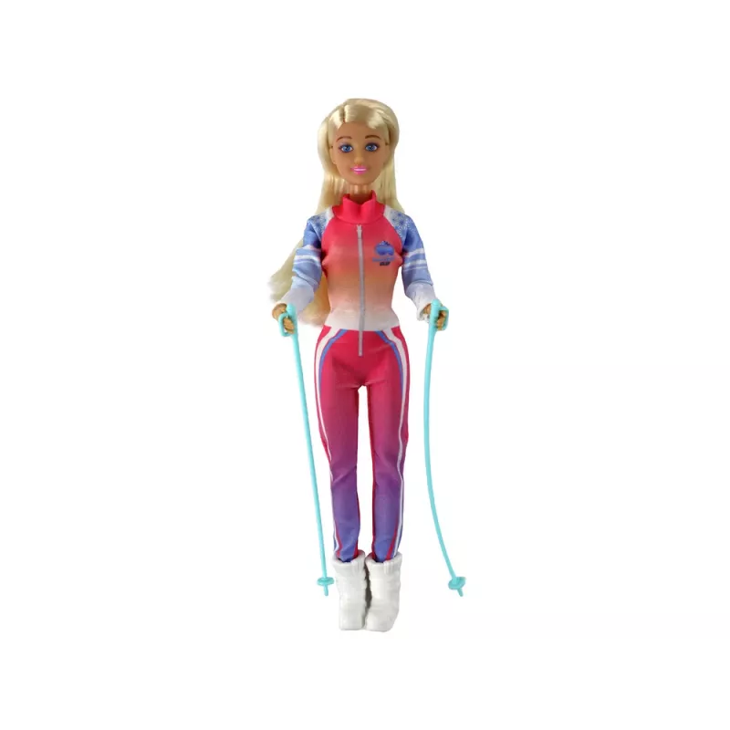 LEAN TOYS Anlily Children's Doll 4 Sports Skiing Accessories