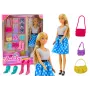 LEAN TOYS Anlily leļļu komplekts ar drēbēm, aksesuāriem un papildus detaļām