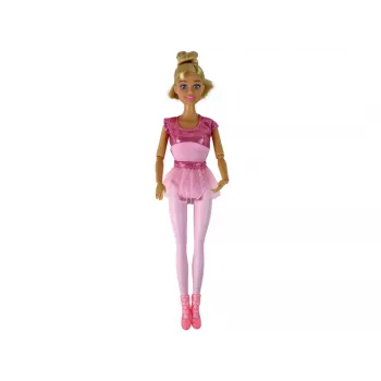 LEAN TOYS Anlily Māte un Bērns Balerīnas Leļļu komplekts