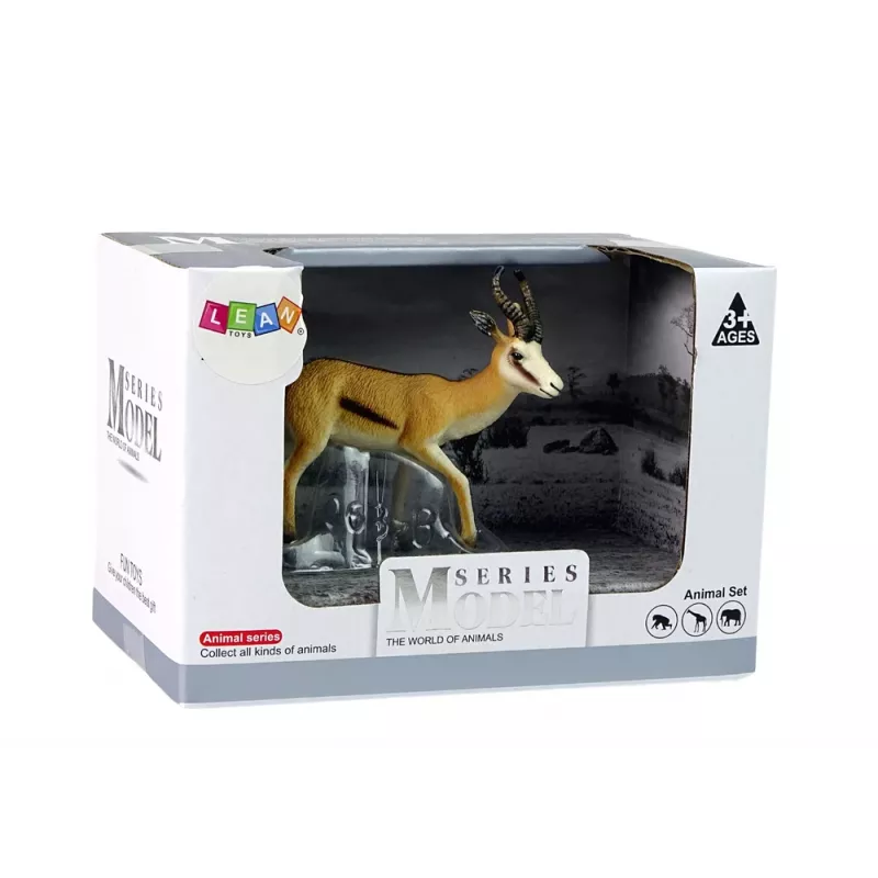 LEAN TOYS Antilopes kolekcionāra figūriņa Antilope lēcēja Animals of the World