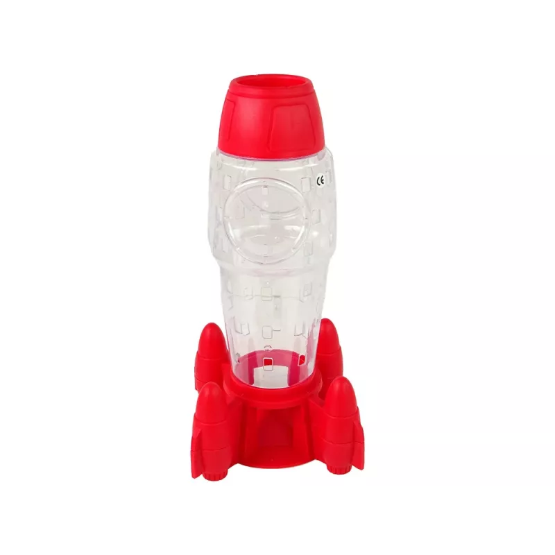 LEAN TOYS Arkādes spēle Krītošie astronauti Raķete