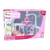 LEAN TOYS Baby Bed Carousel Sky Sound Pink