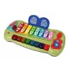 LEAN TOYS Baby Grand Piano ar Cimbolēm un Apgaismotiem Taustiņiem Mūzikas Rotaļlieta