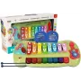 LEAN TOYS Baby Grand Piano ar Cimbolēm un Apgaismotiem Taustiņiem Mūzikas Rotaļlieta