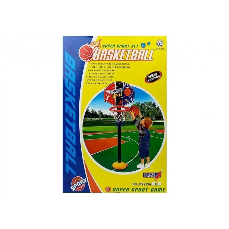 LEAN TOYS Basketbola komplekts bērniem