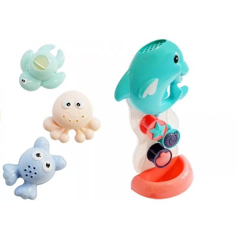LEAN TOYS Vannas rotaļlietas Jūras dzīvnieki