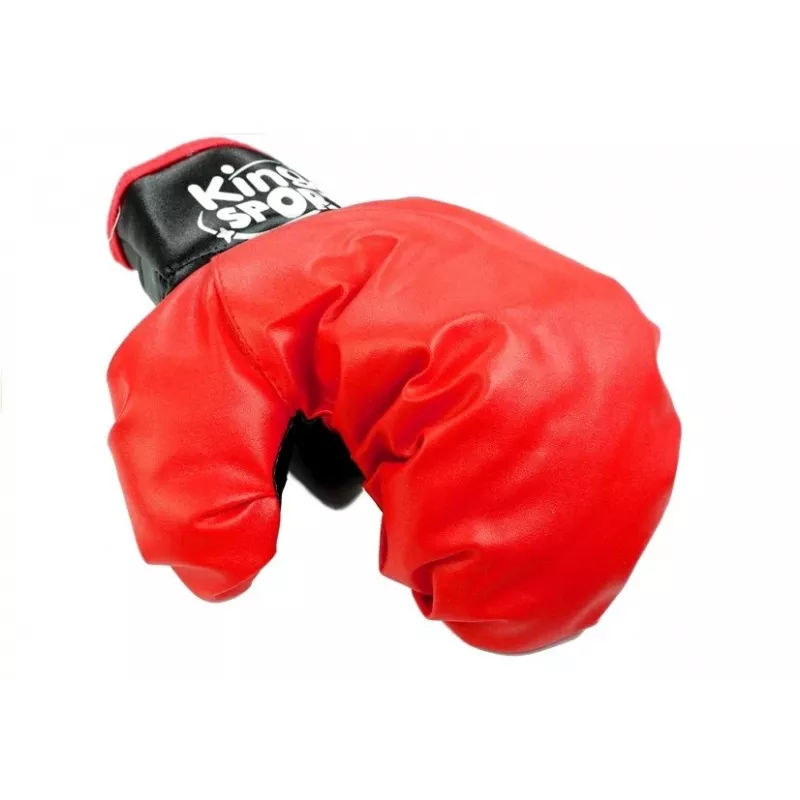 LEAN TOYS Big Boxer Set Bērniem + Cimdi Bumbieru Statīvs