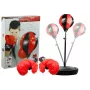 LEAN TOYS Big Boxer Set Bērniem + Cimdi Bumbieru Statīvs